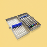 Cajas y bandejas para instrumental -a