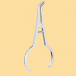 Fórceps para separar cadenas elásticas y separadores