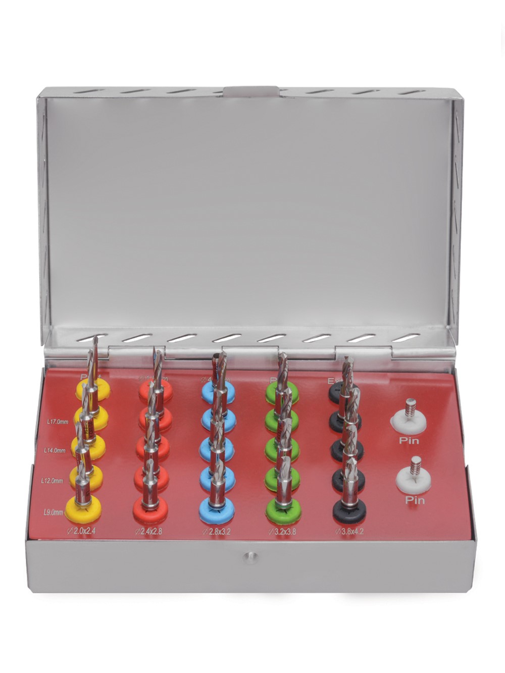 50 Comprehensive Step Drill and Pin Kit - Imagen 1