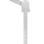 Castroviejo Style Dental Surgical Vernier Caliper (0–80 mm Scale)